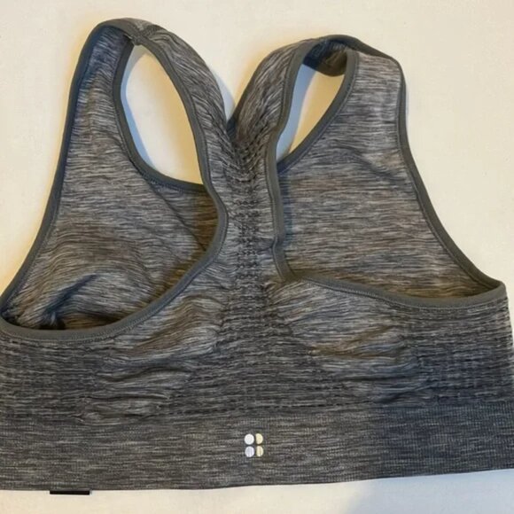 Sweaty Betty Stamina Sports Bra Charcoal Gray XL - Picture 5 of 8